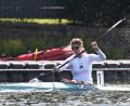 Bild: David Inderlied/dpa
Pauline Jagsch fuhr sich im Kajakeiner zum WM-Titel. (Archivbild)