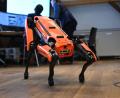Bild: Katrin Luxenburger/dpa
Ähnliche Roboter kamen auch am Hamburger Hafen zum Einsatz. (Archivbild)