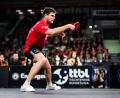 Bild: Tom Weller/dpa
Dimitrij Ovtcharov und sein Verein TTC Fulda-Maberzell haben erneut das Finalturnier des TTBL-Pokals erreicht. (Archivbild)