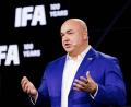 Bild: Carsten Koall/dpa
Unter Leif Lindner hat die IFA ein frisches, jüngeres Antlitz verpasst bekommen. (Archivbild)