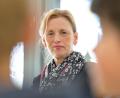 Bild: Malin Wunderlich/dpa
Familienministerin Karin Prien ist zufrieden mit dem Umbau des Programms „Demokratie leben!“. (Archivbild)