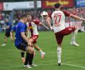 Bild: Gerhard Büttner
Lucas Hermes (rechts/Szene aus dem Pokalspiel gegen die SpVgg SV Weiden) gelang in Hoffenheim nur das Ehrentor für den SSV Jahn.
