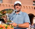 Bild: Mike Stewart/AP/dpa
US-Golfstar Scottie Scheffler gewann in Atlanta die Tour Championship.