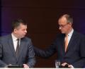 Bild: Sebastian Willnow/dpa
CDU-Chef Friedrich Merz kommt nach Sachsen-Anhalt, um CDU-Spitzenkandidat Sven Schulze im Wahlkampf zu unterstützen. (Archivfoto)