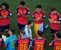 Bild: Matt Slocum/AP/dpa
Messis letzter Gang im Nationaltrikot: Er tritt zurück aus der argentinischen Auswahl.