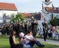 Archivbild: Wolfgang Steinbacher
Wie jedes Jahr setzt die Knappschaftskapelle den musikalischen Schlusspunkt bei den Sonntagsserenaden im Amberger Maltesergarten.