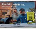Bild: Wolfgang Wiesent
Ein kleiner Knick in einem Plakat in Eschenbach bringt einen Leser vom Neuen Tag zum Schmunzeln.