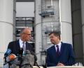 Bild: Hendrik Schmidt/dpa
Zum zweiten Mal innerhalb von vier Tagen sind CDU-Chef und Spitzenkandidat zusammen in Sachsen-Anhalt unterwegs.