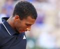 Bild: Frank Molter/dpa
Felix Auger-Aliassime ist enttäuscht. (Archivbild)