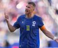 Bild: Julio Cortez/AP/dpa
Edin Dzeko bestreitet im Oktober sein letztes Länderspiel für Bosnien-Herzegowina. (Archivbild)