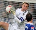 Bild: picture alliance / dpa
Der junge Manuel Neuer im Schalke-Trikot in Aktion. (Archivbild)