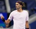 Bild: Frank Franklin II/AP/dpa
Alexander Zverev bejubelt das Weiterkommen.