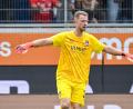 Bild: Harry Langer/dpa
Heidenheims neue Nummer eins: Thomas Dähne soll auch gegen Fürth zwischen den Pfosten stehen. (Archivbild)