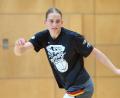 Bild: Soeren Stache/dpa
Leonie Fiebich ist der Star bei Deutschlands Basketballerinnen.