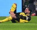Bild: David Inderlied/dpa
BVB-Kapitän Emre Can ist weiter verletzt und kann in der Champions-League-Vorrunde nicht spielen. (Archivbild)