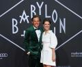 Bild: Jens Kalaene/dpa
Volker Bruch und Liv Lisa Fries spielen die „Babylon Berlin“-Hauptrollen. (Archivbild von 2022)