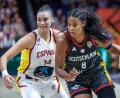 Bild: Andreas Gora/dpa
Ob Nyara Sabally auch gegen Japan spielt, ist noch unklar.