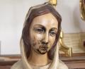 Bild: Polizeiinspektion Nittendorf
So sieht die Marienfigur in Eichelberg nach (!) der Reinigung aus.
