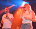 Bild: Josef Rosner
Highline-Leadsänger Norman Schelter und Sängerin Julia Schönberger sind die Gesichter der Party-Band.