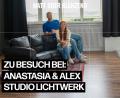 Bild: Alexander Unger
Anastasia Tarasin und Alexander Akst betreiben in Kümmersbruck das Fotomietstudio "Lichtwerk" in einem ehemaligen Industriegebäude.