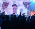 Bild: Hendrik Schmidt/dpa
Auch Tech-Milliardär Elon Musk gratulierte der AfD. (Archivbild)