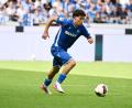 Bild: Uli Deck/dpa
Hat sich pro DFB entschieden: KSC-Jungstar Louey Ben Farhat. (Archivbild)
