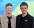 Archivbild: Felix Hörhager/dpa
Die Schauspieler Ferdinand Hofer (links) und Carlo Ljubek sind das neue „Tatort“-Team in München.