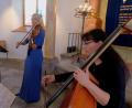 Bild: Fred Lehner
Erstmals gaben sich die beiden Künstlerinnen Jitka Hosprova (links) und Eva Sasinkova in der Flosser Synagoge ein Stelldichein und durften großen Applaus für ihre Darbietungen entgegennehmen.
