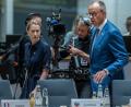 Bild: Michael Kappeler/dpa
Zwischen der Bundesregierung von Kanzler Friedrich Merz und der EU-Außenbeauftragten Kaja Kallas gab es bereits häufiger Differenzen - unter anderem wegen der Israel-Politik. (Archivbild)