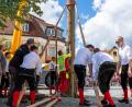 Bild: Philipp Bublitz
Mit dem Baumaufstellen startet auch offiziell der Festbetrieb.
