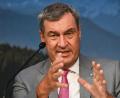 Bild: Sven Hoppe/dpa
CSU-Chef Söder spricht von einer „Denkzettelwahl“ in Sachsen-Anhalt. (Archivbild)