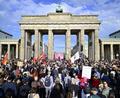 Bild: Fabian Sommer/dpa
Am Montag demonstrierten in Berlin Menschen gegen die AfD.