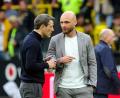 Bild: Bernd Thissen/dpa
Kommen gut miteinander aus: Kovac und Book. (Archivbild)