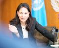 Bild: Michael Kappeler/dpa
Abschied von der Weltbühne - Annalena Baerbock geht an die Columbia-Universität. (Archivbild)