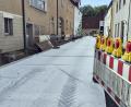Bild: Jürgen Masching
Die Bauarbeiten in der Straße "Auf der Wusten" gehen voran und können bald fertiggestellt werden.