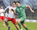 Bild: Hubert Ziegler
Salah El Berd (rechts) vergangene Saison im Spiel gegen den SSV Jahn Regensburg II. Jetzt spielt der Stürmer in Dubai.