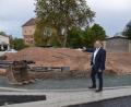 Bild: Arnold Koch
Quartierskonzept Grundstück als neue Freifläche im Bereich Neustädte und Danziger Straße. Auch für den Wasserturm erwägt der Eigentümer eine neue Nutzung.