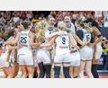 Bild: Andreas Gora/dpa
Deutschlands Basketballerinnen erlebten den nächsten Feueralarm.