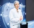 Bild: Matthias Balk/dpa
TEC-Chefin Hélène Huby im Jahr 2025. (Archiv)