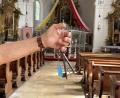 Bild: Kristina Sandig
Die Schlüssel für die Annabergkirche. Das Gotteshaus wird an 365 Tagen im Jahr morgens auf- und abends wieder zugesperrt.