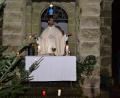 Bild: hcz
Pater Mejo Jose an der Kapelle an der "Heiligen Staude".