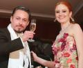 Bild: Georg Hochmuth/dpa
Model Barbara Meier und ihr Verlobter, der Unternehmer Klemens Hallmann, beim Wiener Opernball. (zu dpa "Model Barbara Meier ist verlobt" am 16.05.2018) Foto: Georg Hochmuth/APA/dpa +++ dpa-Bildfunk +++ / Urheber: Georg Hochmuth