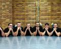 Bild: bgm
Bestens austrainiert präsentiert sich der Elferrat mit (von links) Andreas Krös, Tobias Frischholz, Klaus Jakob, Manuel Zimmermann, Andreas Rossmann, Andreas Frischholz, Andreas Liebs und dem neuen Chef Marco Schwägerl.
