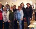 Bild: kdi
Die Geehrten mit den Laudatoren von links nach rechts Angela Hecht, Dr. Seitz, Marianne Neudert, Stefan Schmiedberger, Norbert Fleißner, Gertrud Hecht, Kathrin Dietz, die Leiterin für soziale Betreuung, Stadtpfarrer Thomas Vogl und Heimleiter Bernhard Riedl. Im Hintergrund die Musikanten der Kreismusikschule Tirschenreuth mit Alois Fischer (rechts).
