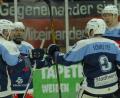 Bild: gb
Jubel bei den Devils-Spielern Herbert Geisberger, Marcel Waldowsky, Mirko Schreyer und Michael Kirchberger (von links): Die Weidener gewannen am Freitag beim EHC Waldkraiburg mit 4:2.
