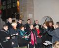 Bild: ads
Mit leichter, lebensfroher Barockmusik eröffnet das Palestrina-Ensemble das Konzert.
