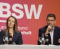Bild: Peter Gercke/dpa
Thomas Schulze und Claudia Wittig (beide BSW) wollen mit der AfD sprechen. (Archivbild)