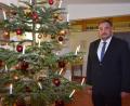 Bild: fla
Bürgermeister Josef Beimler blickt in der Jahresabschlusssitzung auf das Jahr 2018 zurück.