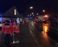 Bild: za
Einsatzkräfte sperren die Parksteiner Straße.