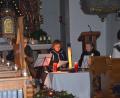 Bild: exb exb
Die Gruppe Irlbacher/Lippert gestaltete das Adventssingen in der Saltendorfer Kirche.